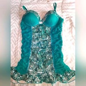 Teal lingerie size M